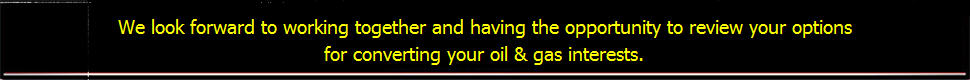 I want to convert my oil interest